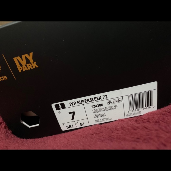 IVY PARK SUPERSLEEK 72 BEYONCE SZ 7 BLACK NWT - Picture 3 of 9